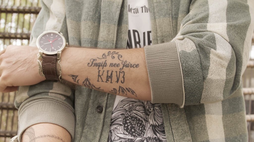 Fashion Styling Wit Men's tattoo