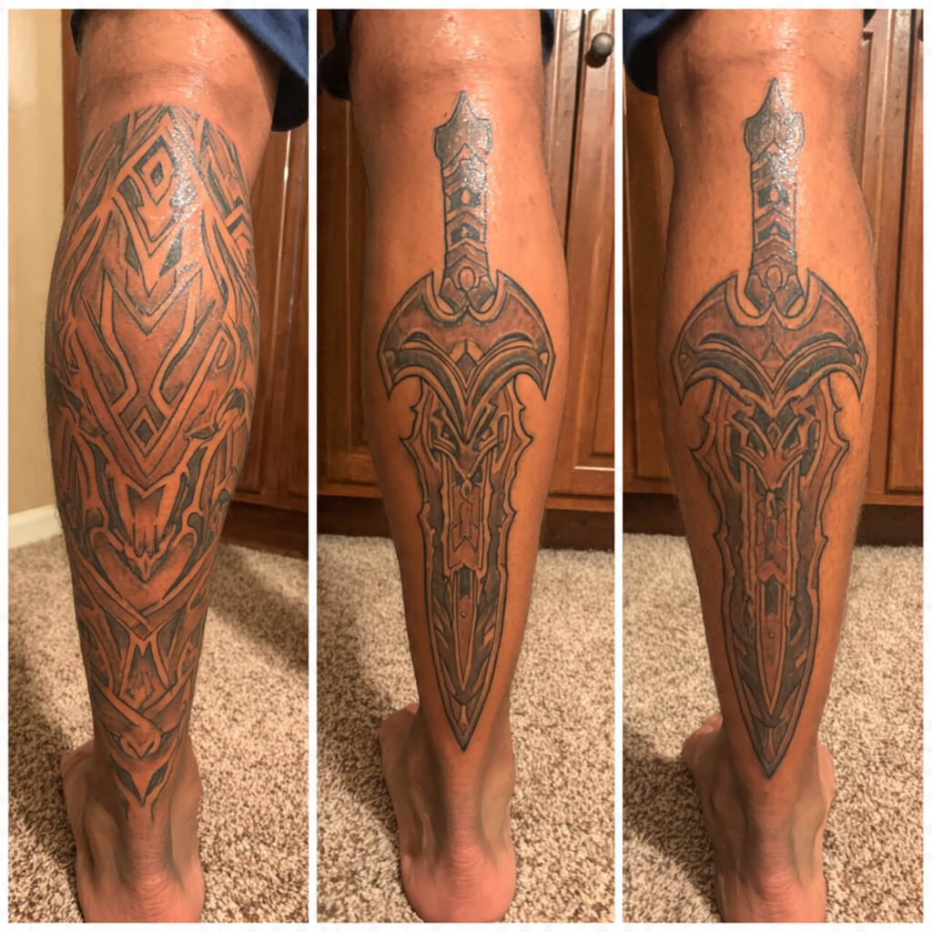 dagger tattoo