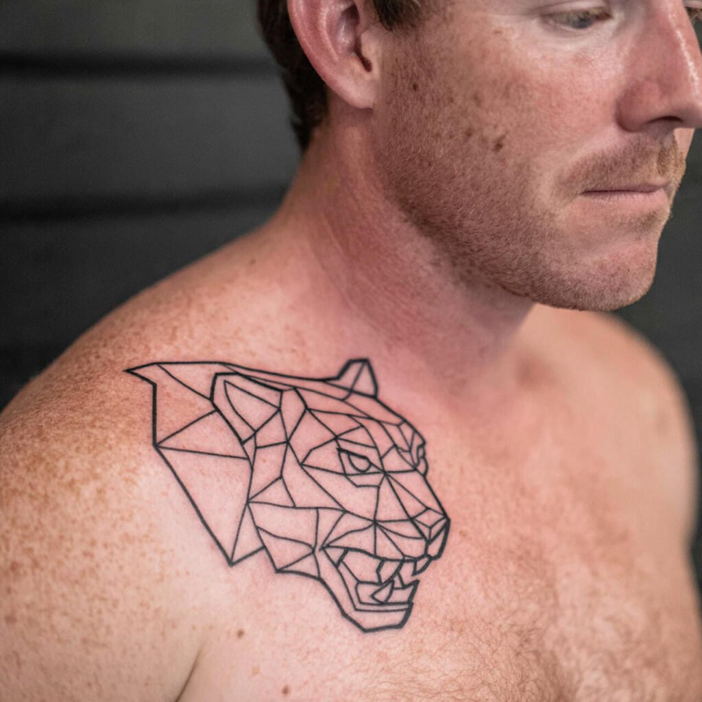 Minimal Line Tiger