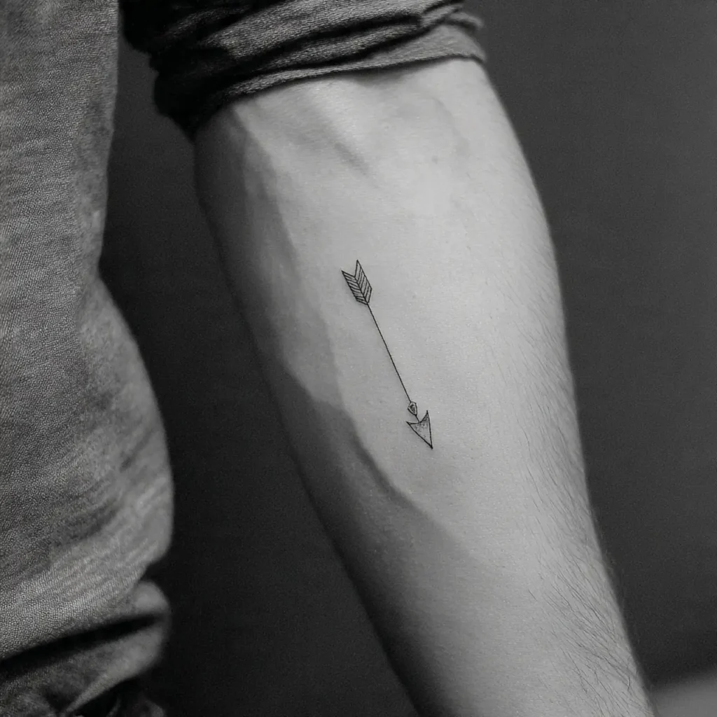 Minimalist Arrow tattoo