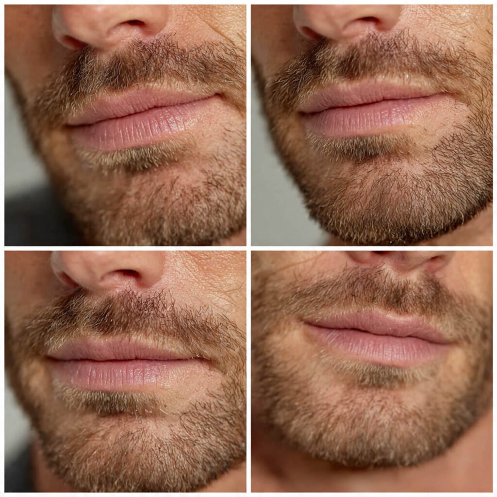 Defined Soul Patch beard style