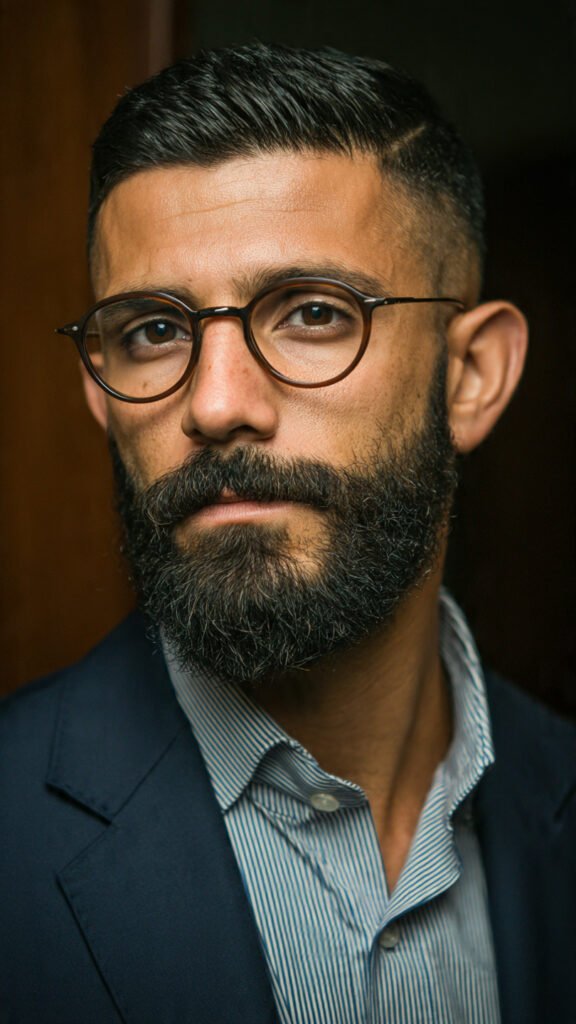 Defined Circle Beard