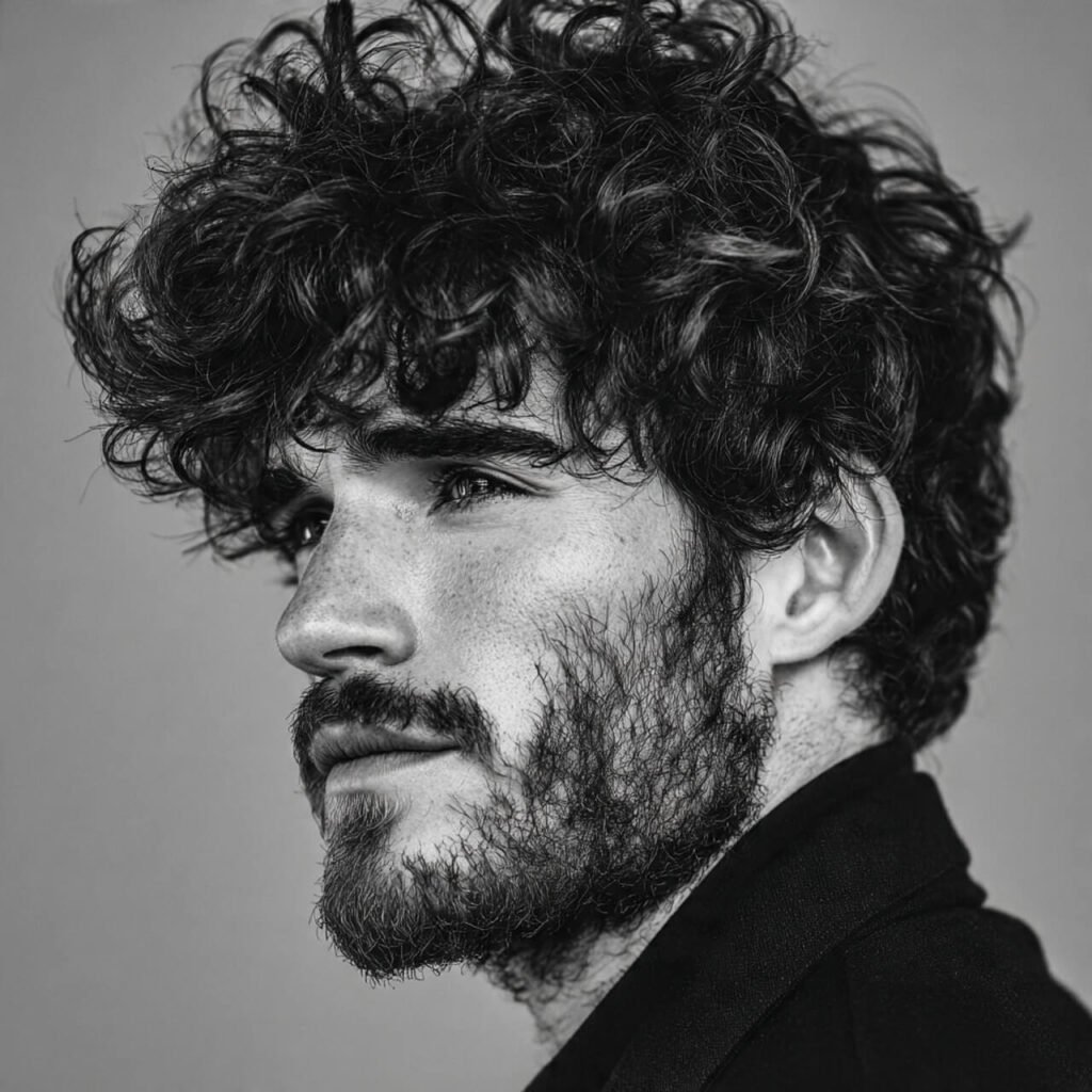 Shadowed Jawline beard style