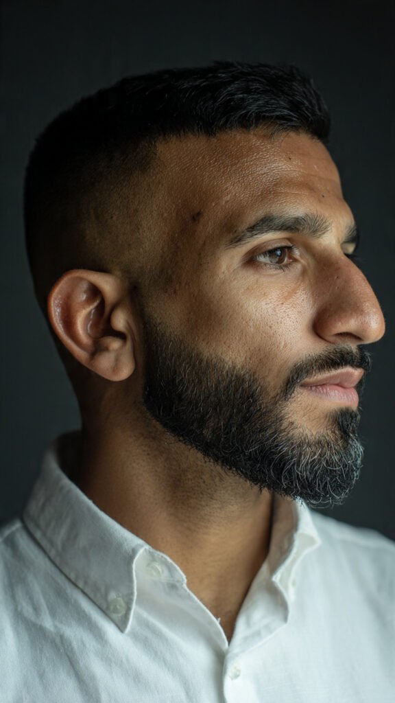 Short Rounded Beard