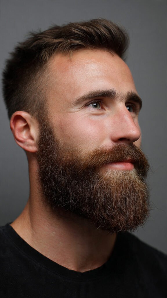 Medium Beard with Rounded Edges