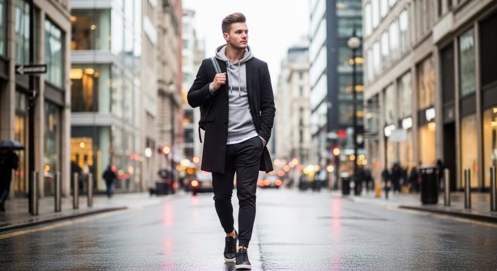 Modern layered street