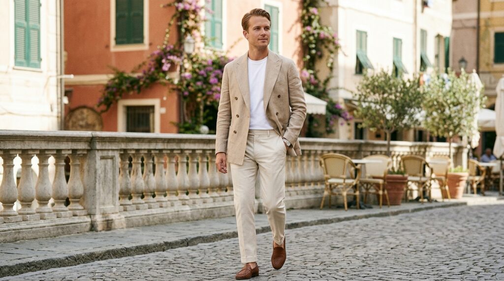 Old money summer outfit