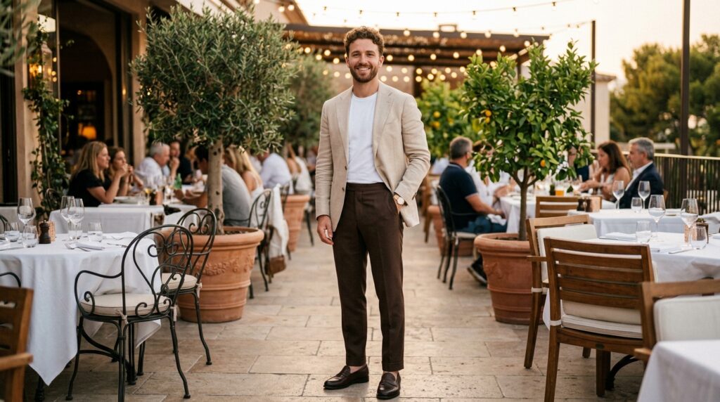 Elegant Summer Dinner Look