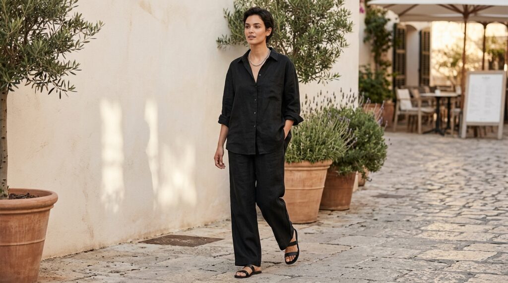 Monochrome Resort Outfit