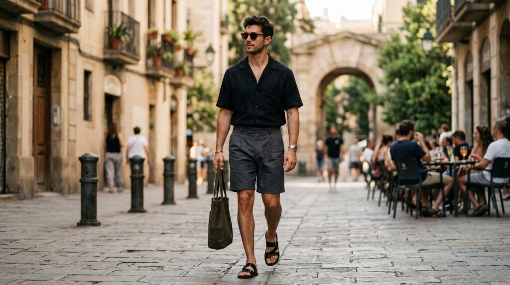 Dark Monochrome Summer Fit