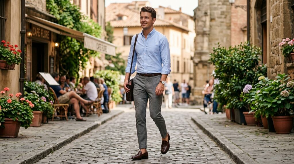 Oxford shirt summer fit