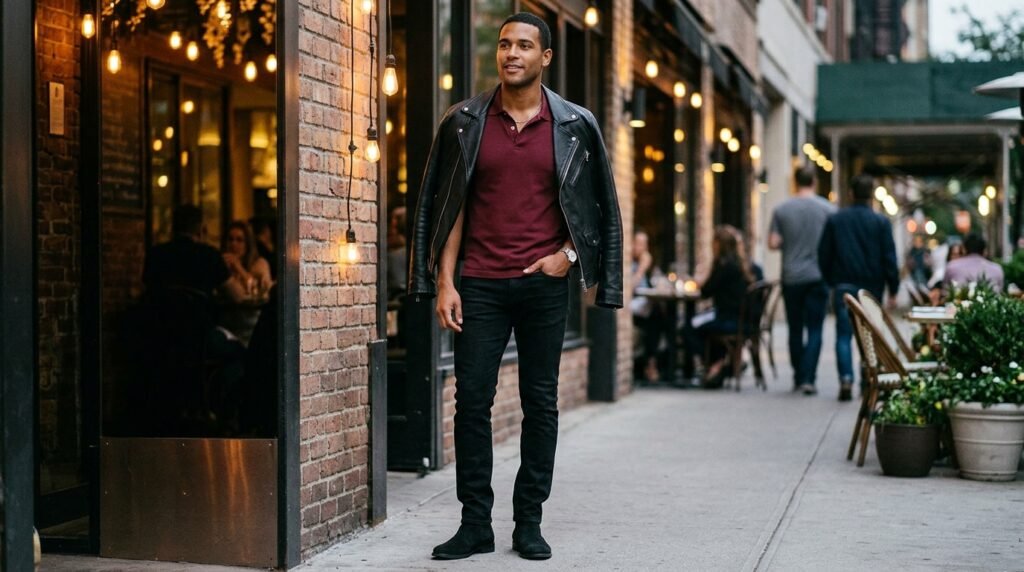 Date Night Polo Outfit