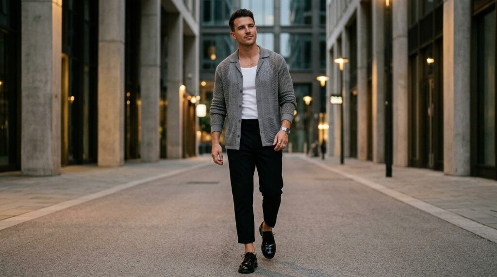 Classy casual evening outfit