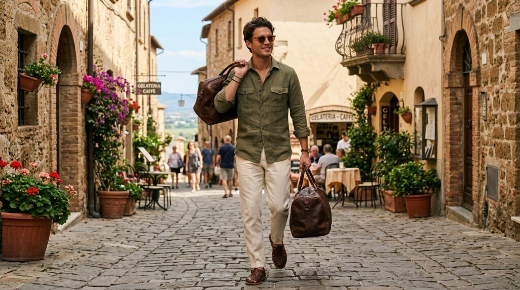 Italy Outfits Summer Men