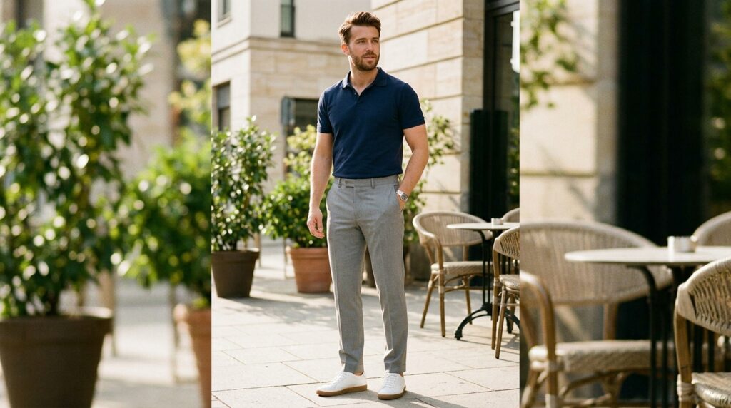 Smart casual summer style