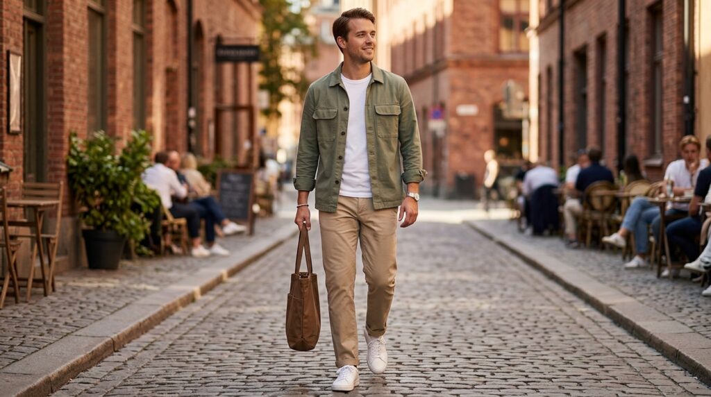 weekend chino layers