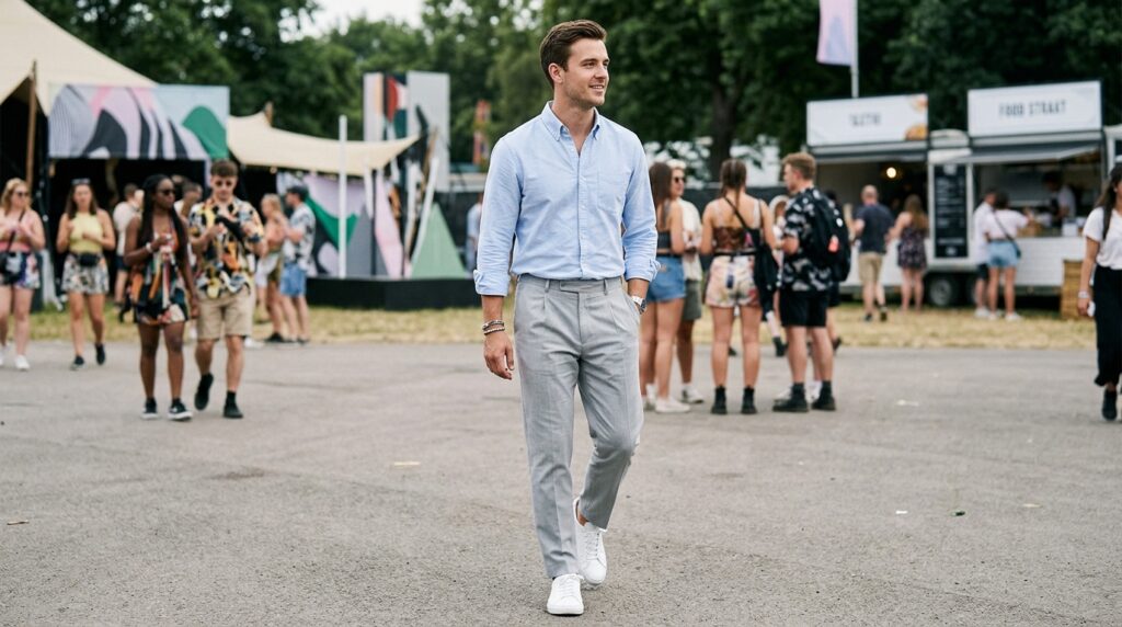Smart Casual Festival Style