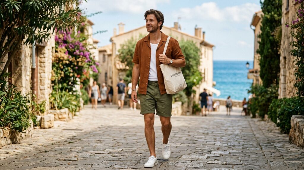 Earth Tone Summer Layering