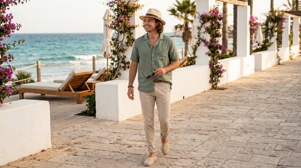 resort chinos outfit