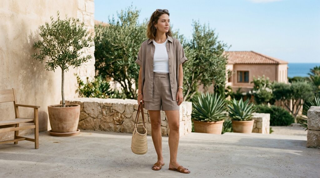 Modern co-ord summer outfit