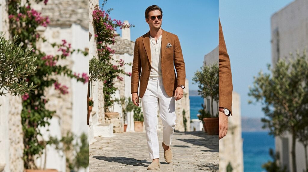 Elegant summer tailoring