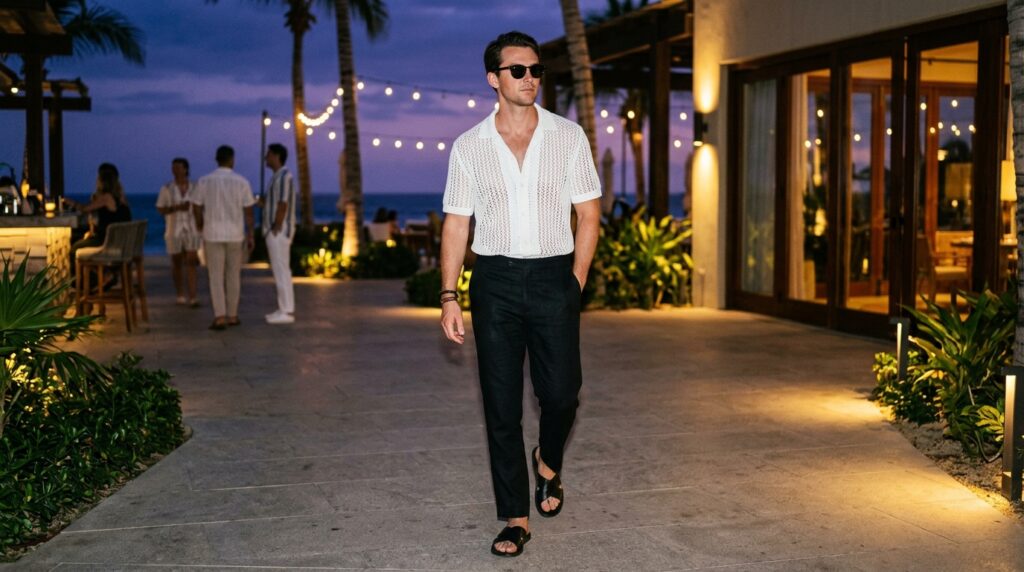 Resort Night Statement Look