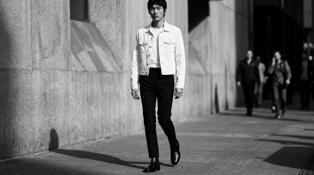 High-contrast monochrome