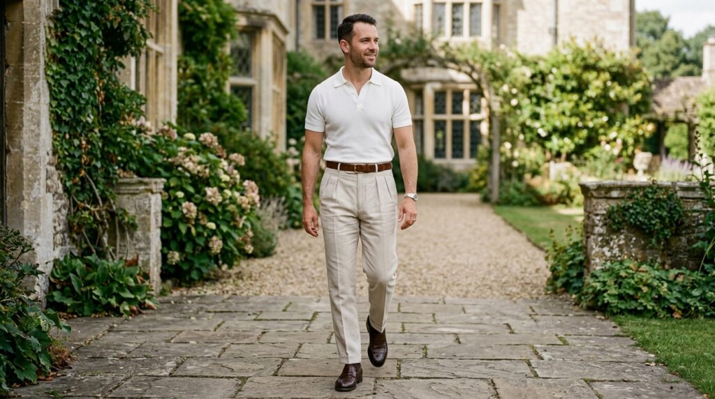 Pleated trouser loafers