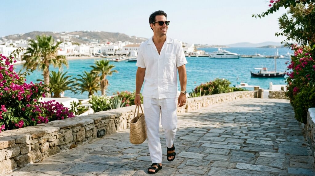 White resort co ord