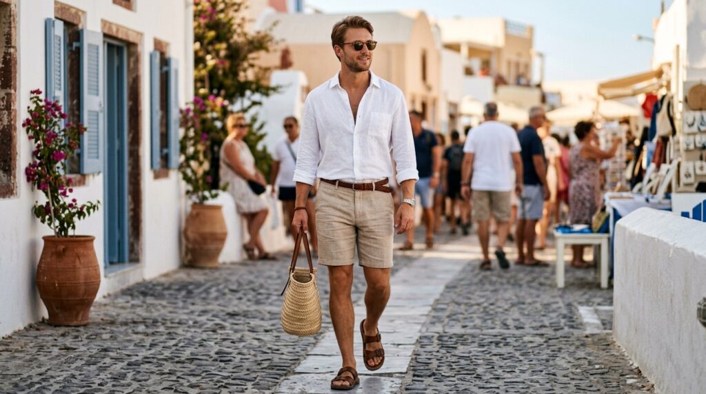 Light Linen Festival Fit
