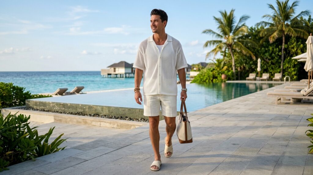 Luxury resort casual