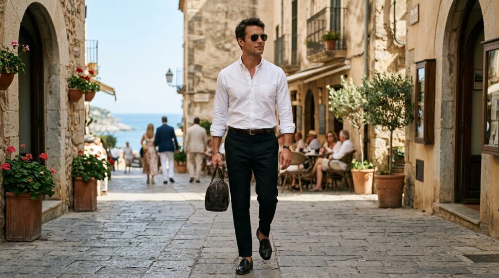 Old money sunglasses outfit