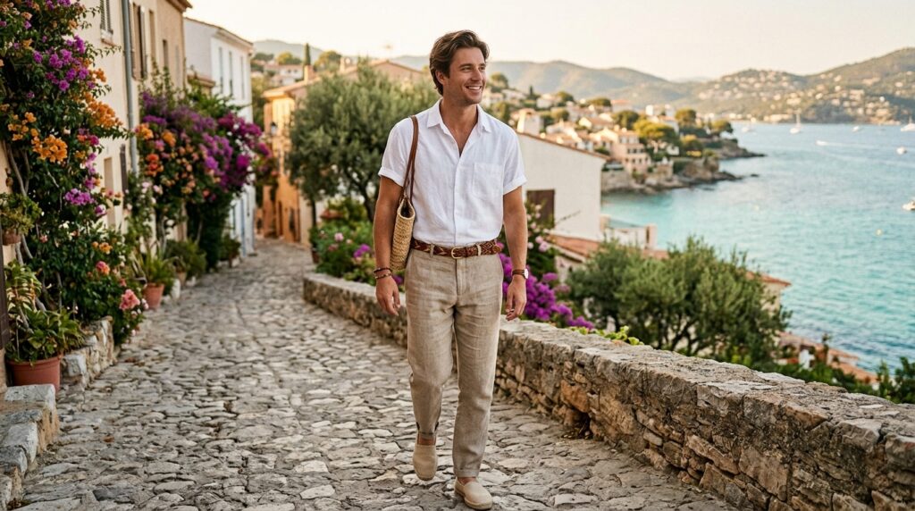 Coastal warm tones