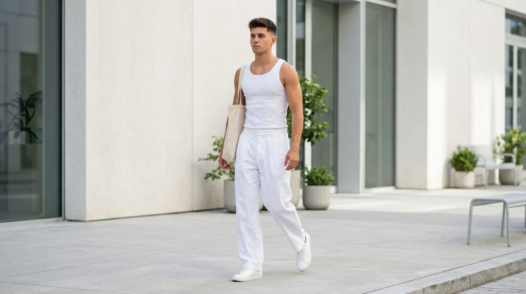 Clean minimalist summer