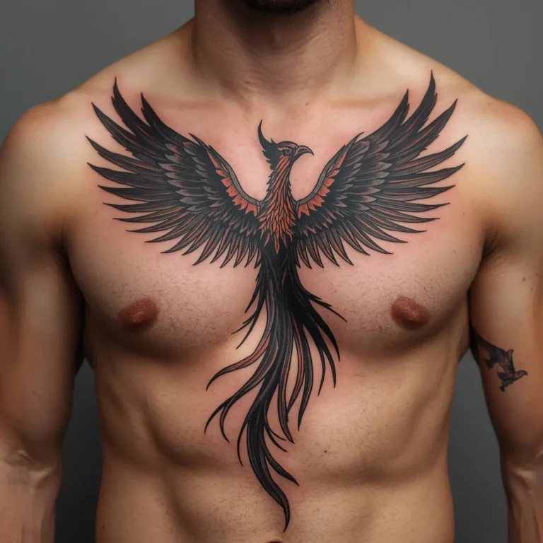 Rising Phoenix tattoo