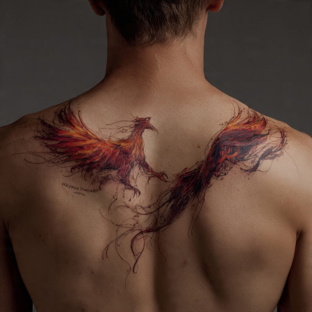 Phoenix Rising tattoo