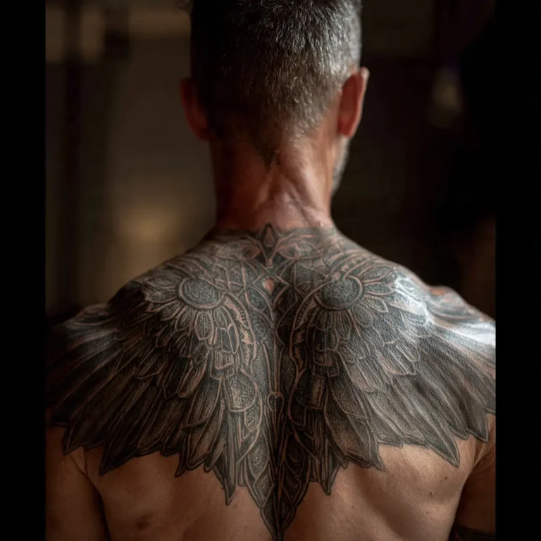 Wings tattoo idea