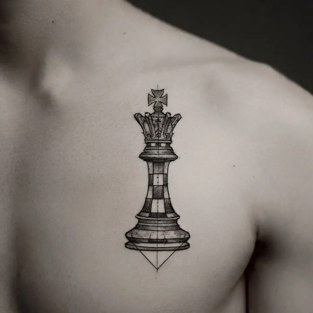 Chess Piece tattoo