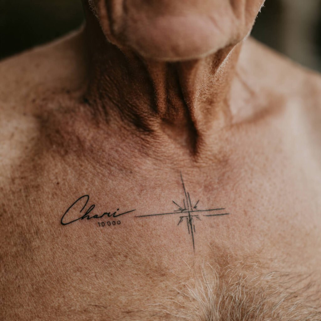 Father’s or Grandfather’s Signature tattoo
