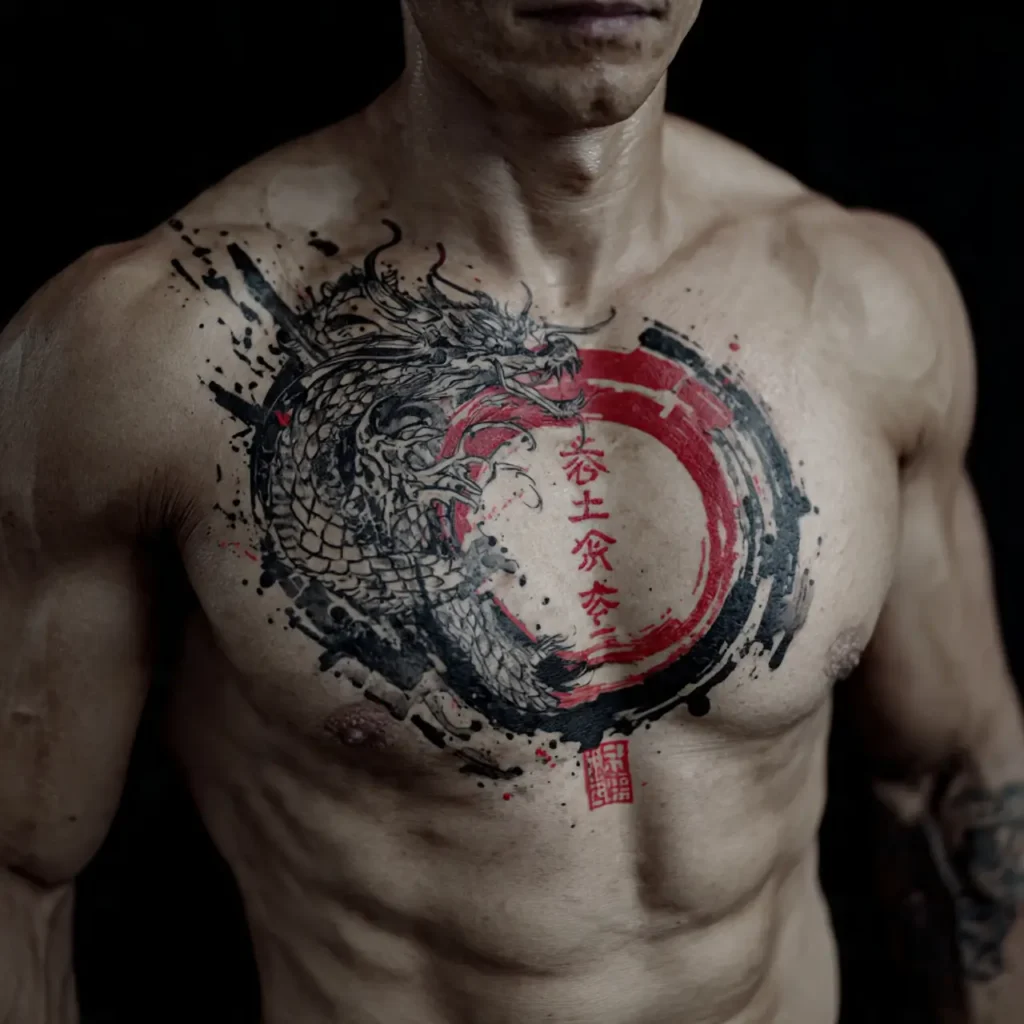 Japanese Enso Circle tattoo