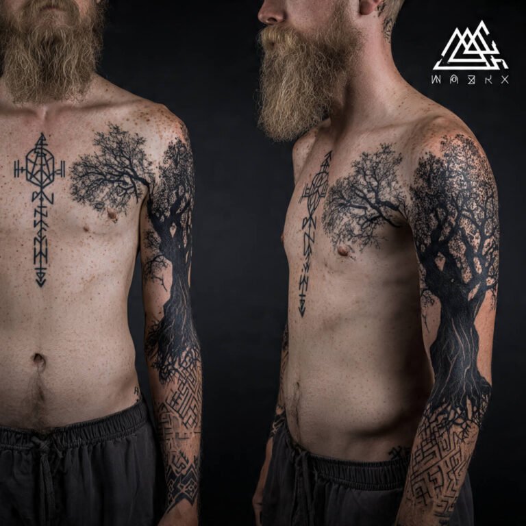 Norse-Inspired Symbology tattoo