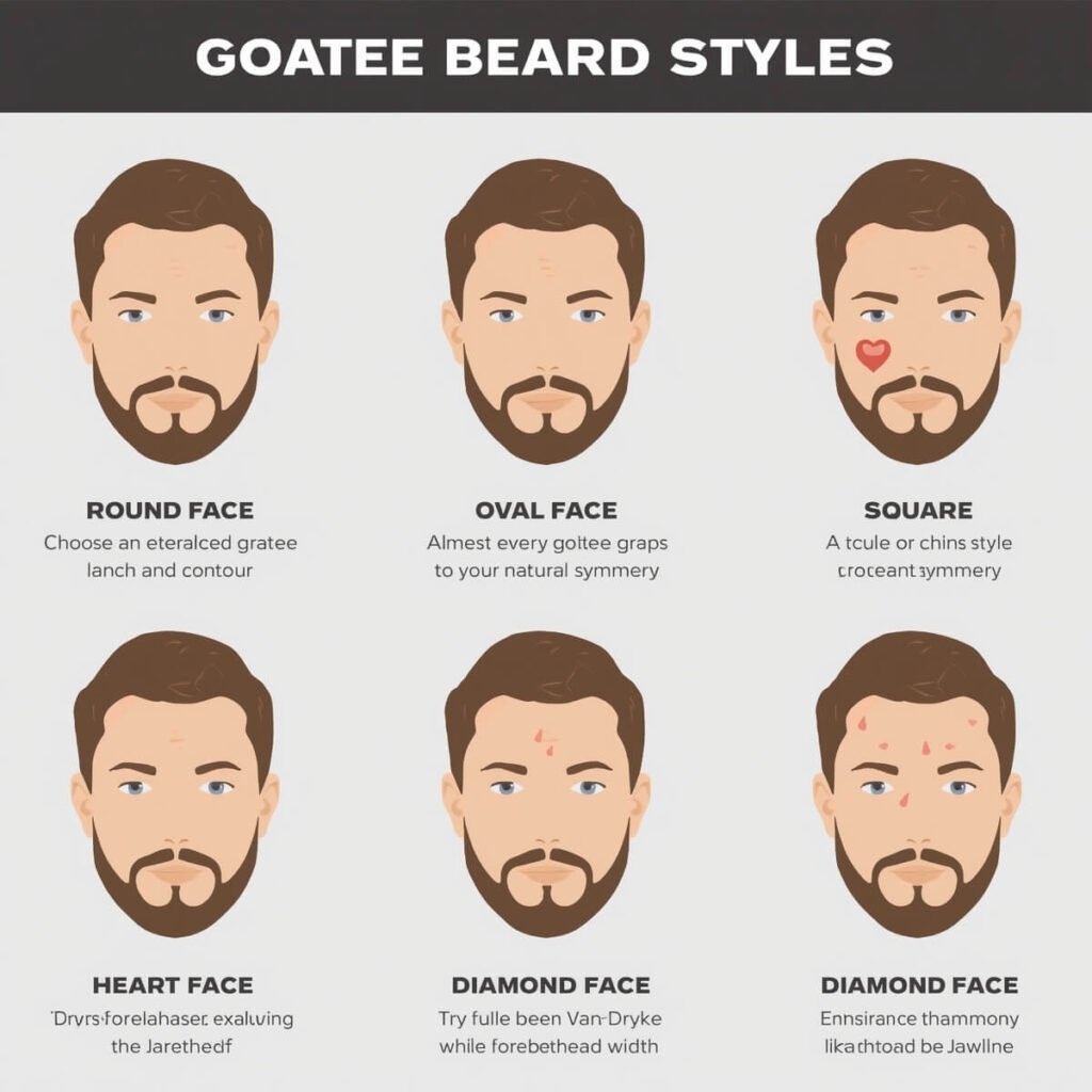 Best Face Shapes for the Goatee Beard