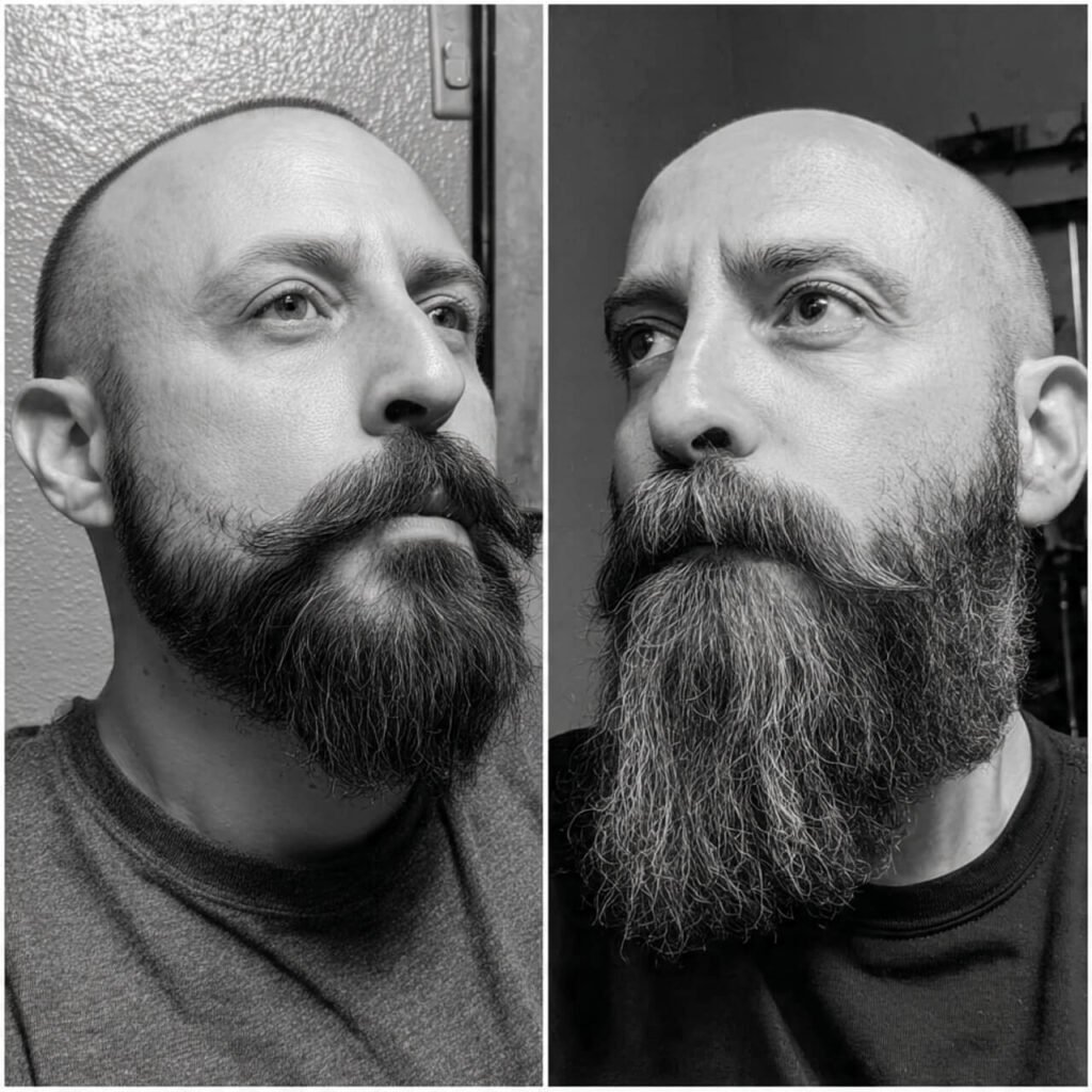Beardstache style