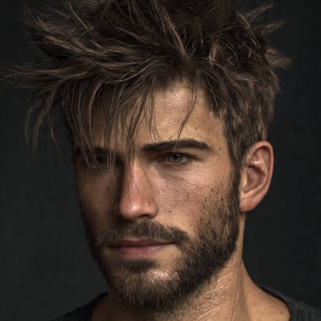Extended Goatee beard style