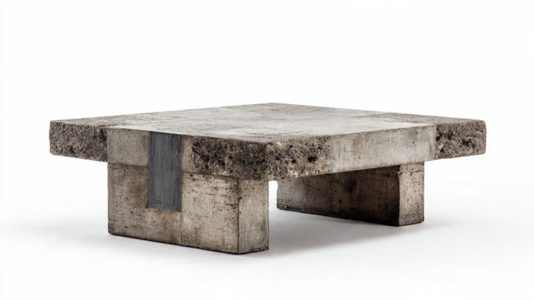 Brutalist-Inspired Coffee Tables