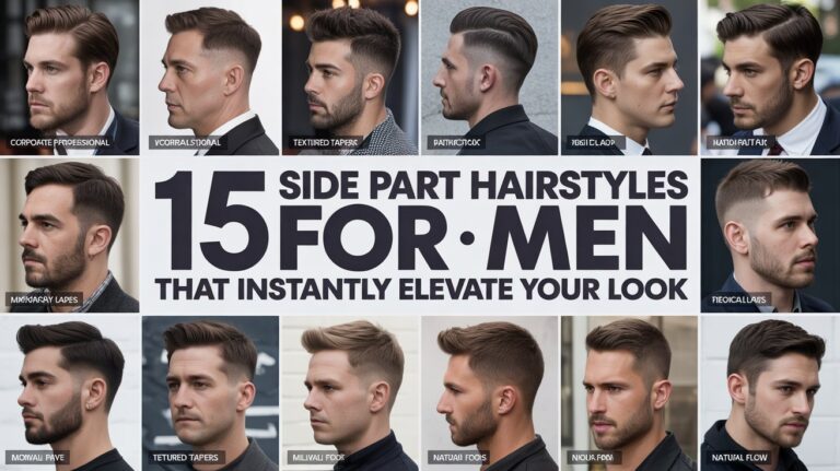 Side Part Hairstyles for Men