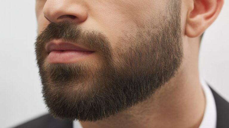 Slightly Rounded Beard