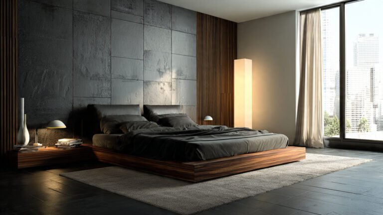A Low-Profile Bed Frame