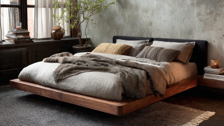 A Low-Slung Bed