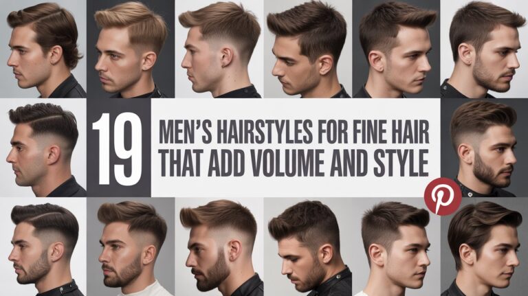 Mens Hairstyles for Fine Hair